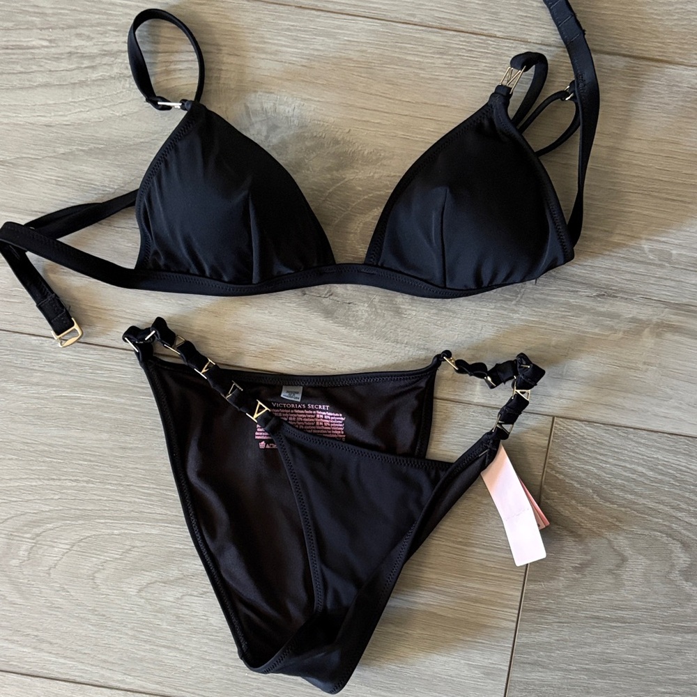 Brand new Victoria secret Black Bikini Set